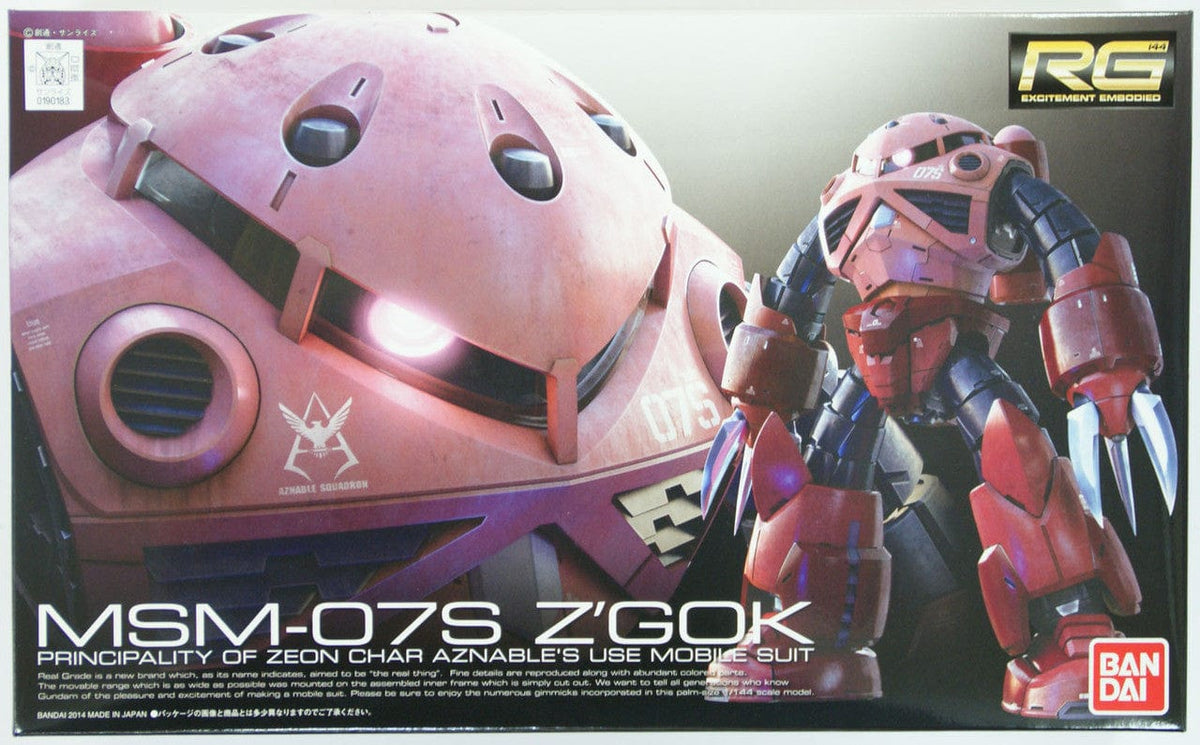 Bandai: Gundam RG - MSM-07S Z'Gok 1:144