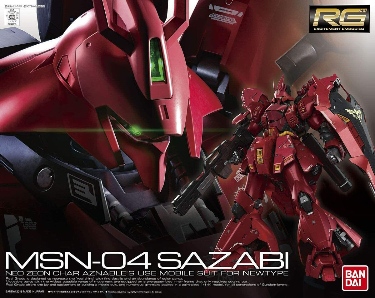 Bandai: Gundam RG - MSN-04 Sazabi - Third Eye