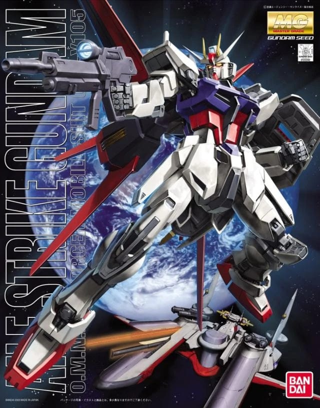 Bandai Model Kits > Gundams > Master Grade Bandai: Gundam Seed MG - Aile Strike Gundam 4573102615909 2203515