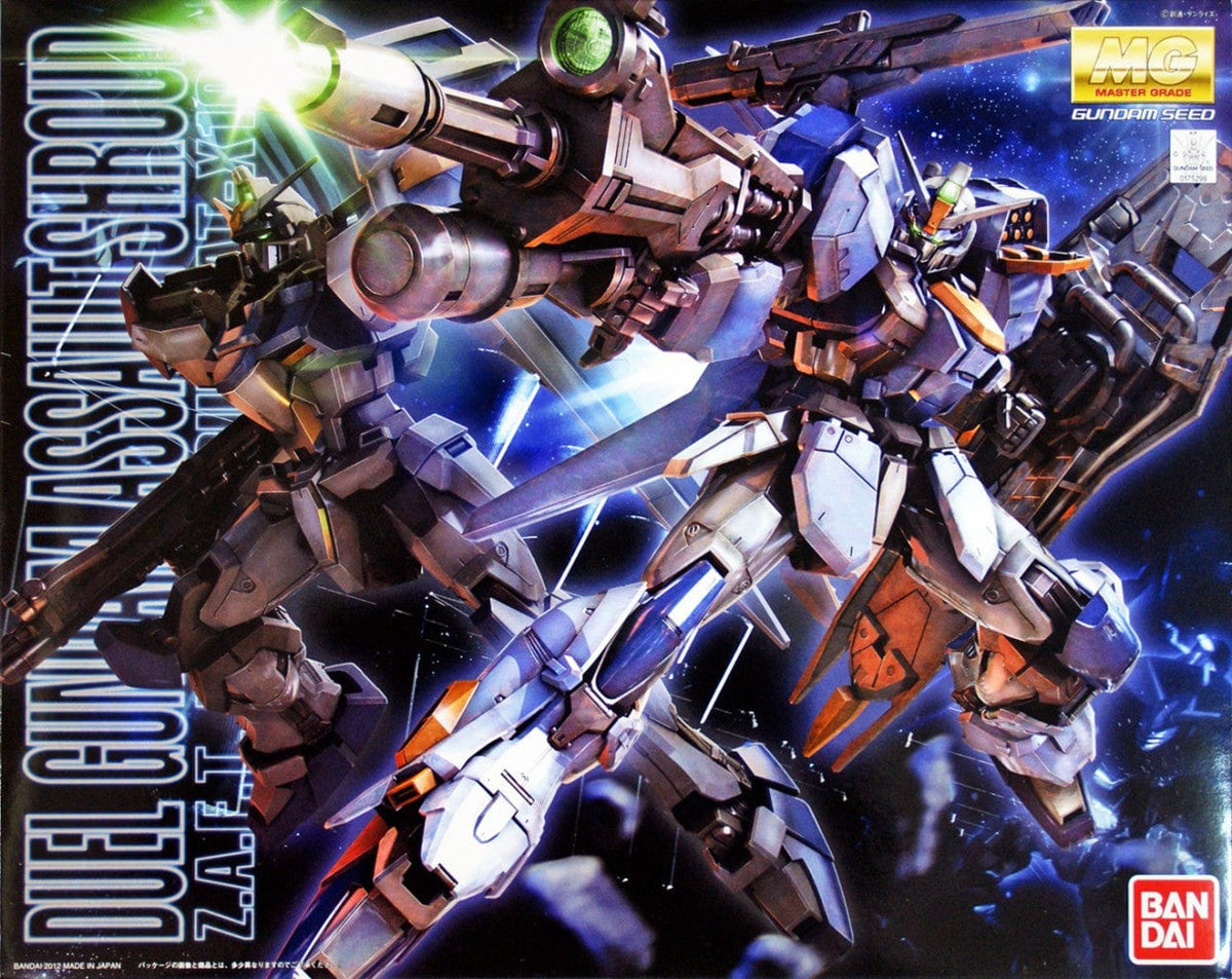 Bandai Model Kits > Gundams > Master Grade Bandai: Gundam Seed MG - Duel Gundam Assault Shroud 4573102629043 2156731
