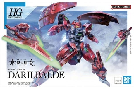 Bandai Model Kits > Gundams > High Grade Bandai: Gundam Witch from Mercury HG - Darilbalde 4573102633552 2604769