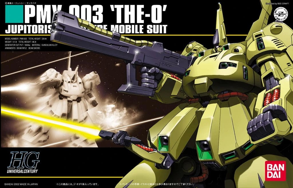 Bandai Model Kits > Gundams > High Grade Bandai: Gundam Universal Century - HG PMX-003 THE-O 4573102595683 114213