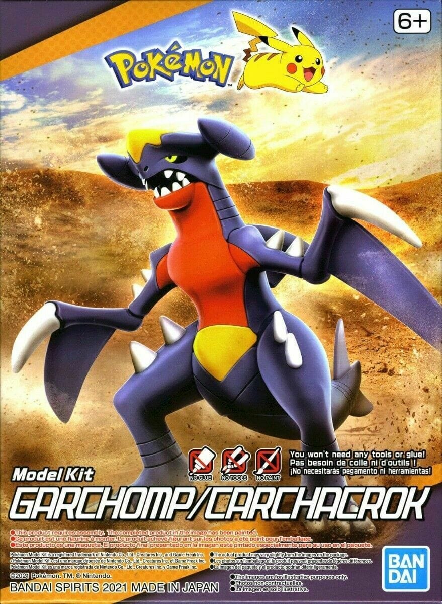 Bandai Model Kits > Other Model Kits Bandai: Pokemon - Garchomp 4573102621399 2579576