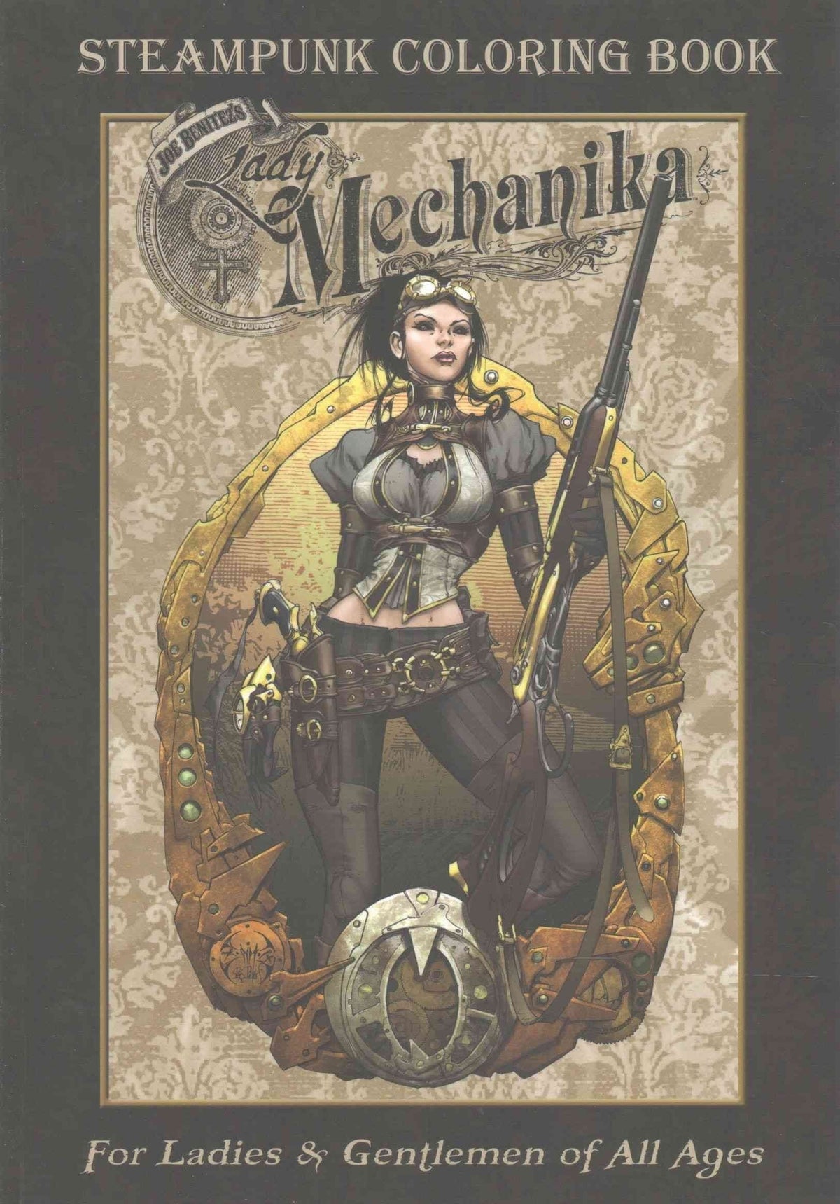 Benitez Productions Books > Activity Books Lady Mechanika: Steampunk Coloring Book TP 9780996603034
