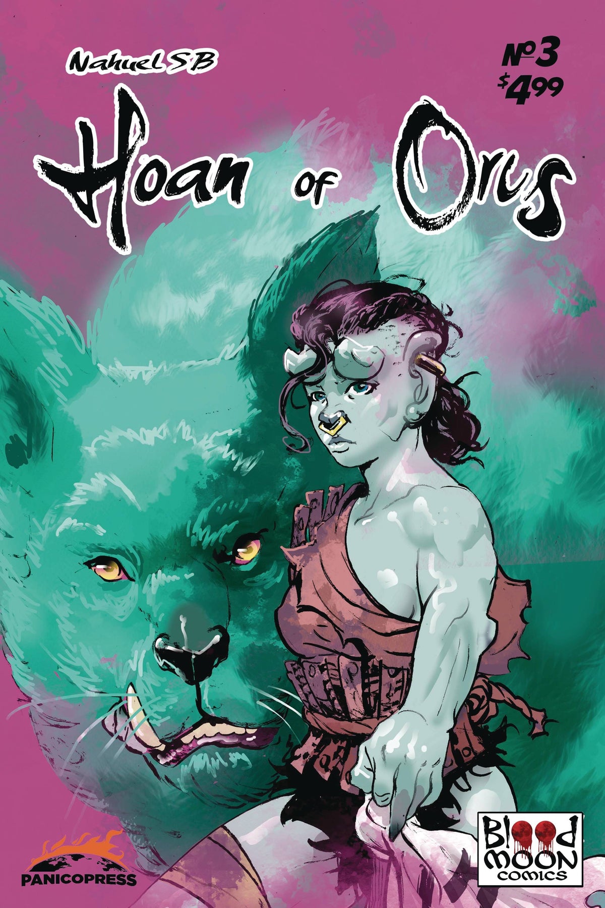 Blood Moon Comics Llc Comic Books HOAN OF ORCS #3 (OF 4) CVR A NAHUEL SB 85003206437800311 MAR231342