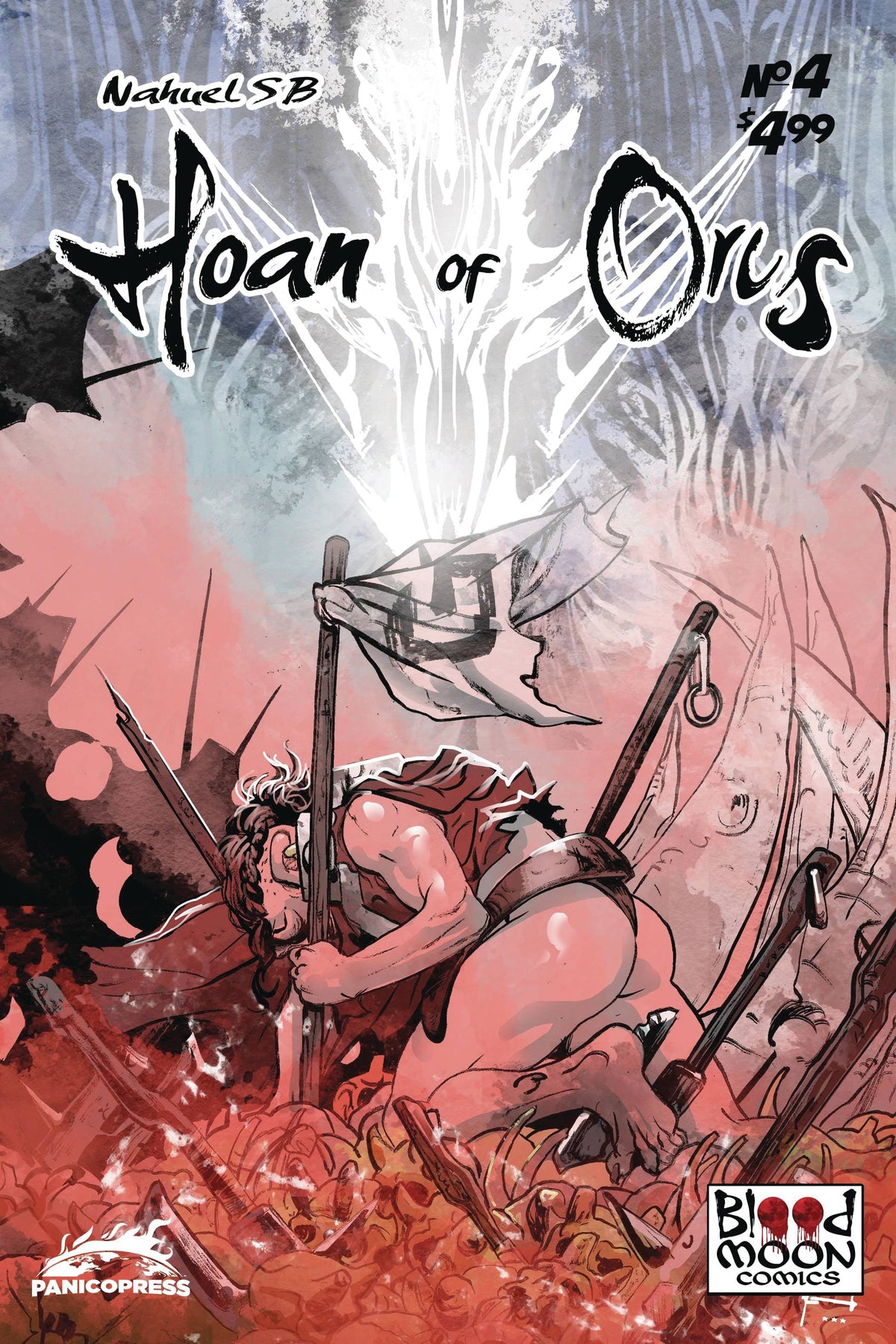 BLOOD MOON COMICS LLC Comic Books HOAN OF ORCS #4 (OF 4) CVR A NAHUEL SB 85003206437800411 APR231260