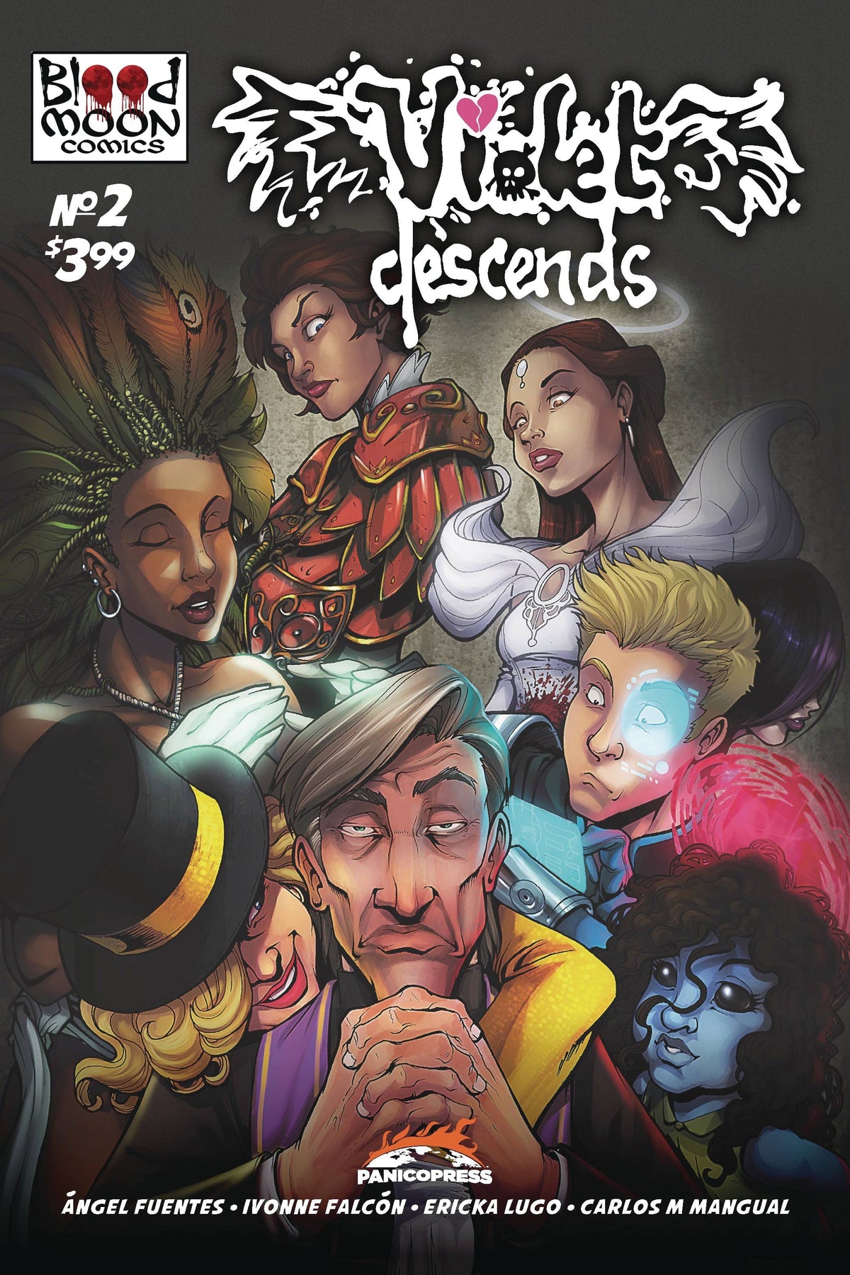 Blood Moon Comics Llc Comic Books > Incentives VIOLET DESCENDS #2 (OF 5) CVR B FREE 1:10 INCV LUGO INCV 85003206439200231 MAR231349