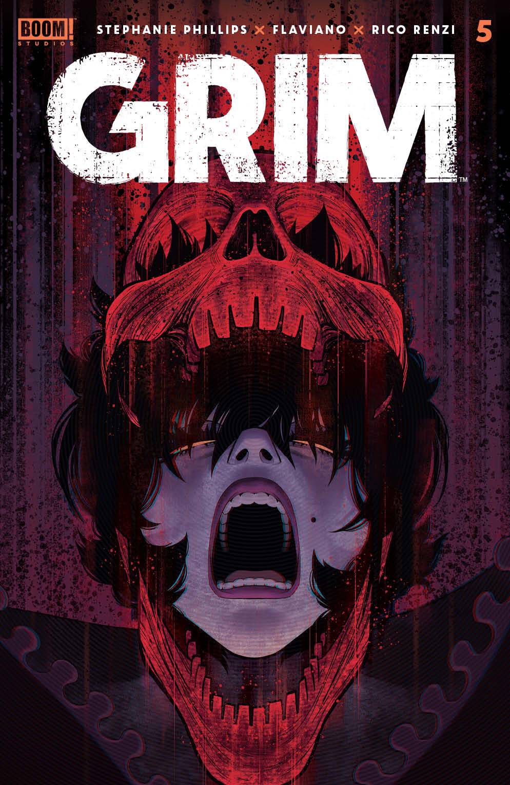 Boom! Studios Comic Books GRIM #5 CVR A FLAVIANO 84428400856305011 JUL220340