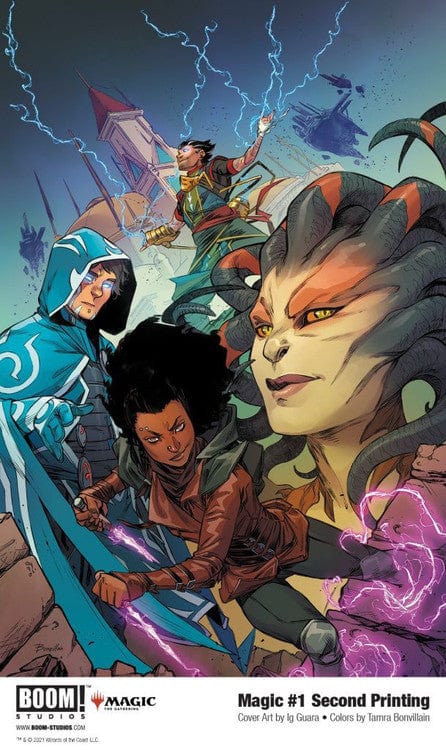 Boom! Studios Comic Books MAGIC THE GATHERING (MTG) #1 2ND PTG GUARA 84428400814301012 FEB219074