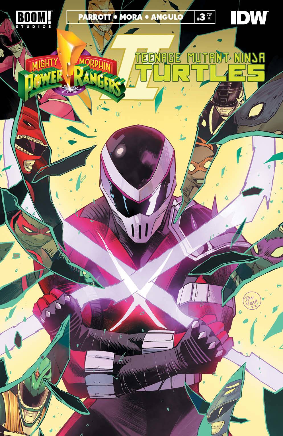 Boom! Studios Comic Books MMPR TMNT II #3 (OF 5) CVR A MORA 84428400907203011 DEC220383