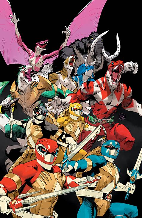 Boom! Studios Comic Books MMPR TMNT II #4 (OF 5) CVR A MORA 84428400907204011 JAN230387