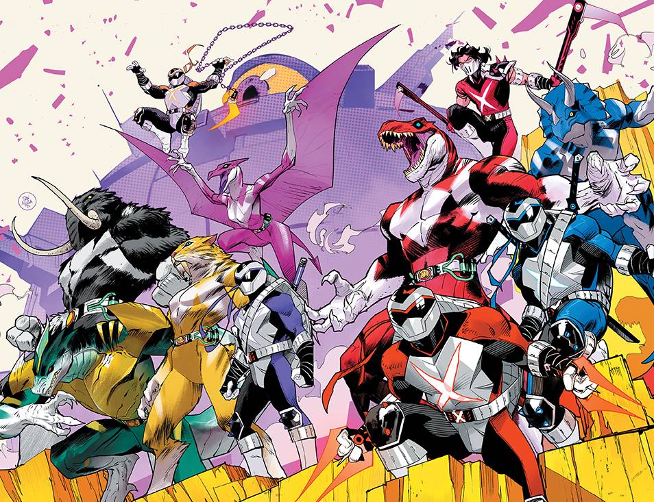 Boom! Studios Comic Books MMPR TMNT II #5 (OF 5) CVR A MORA 84428400907205011 FEB230320