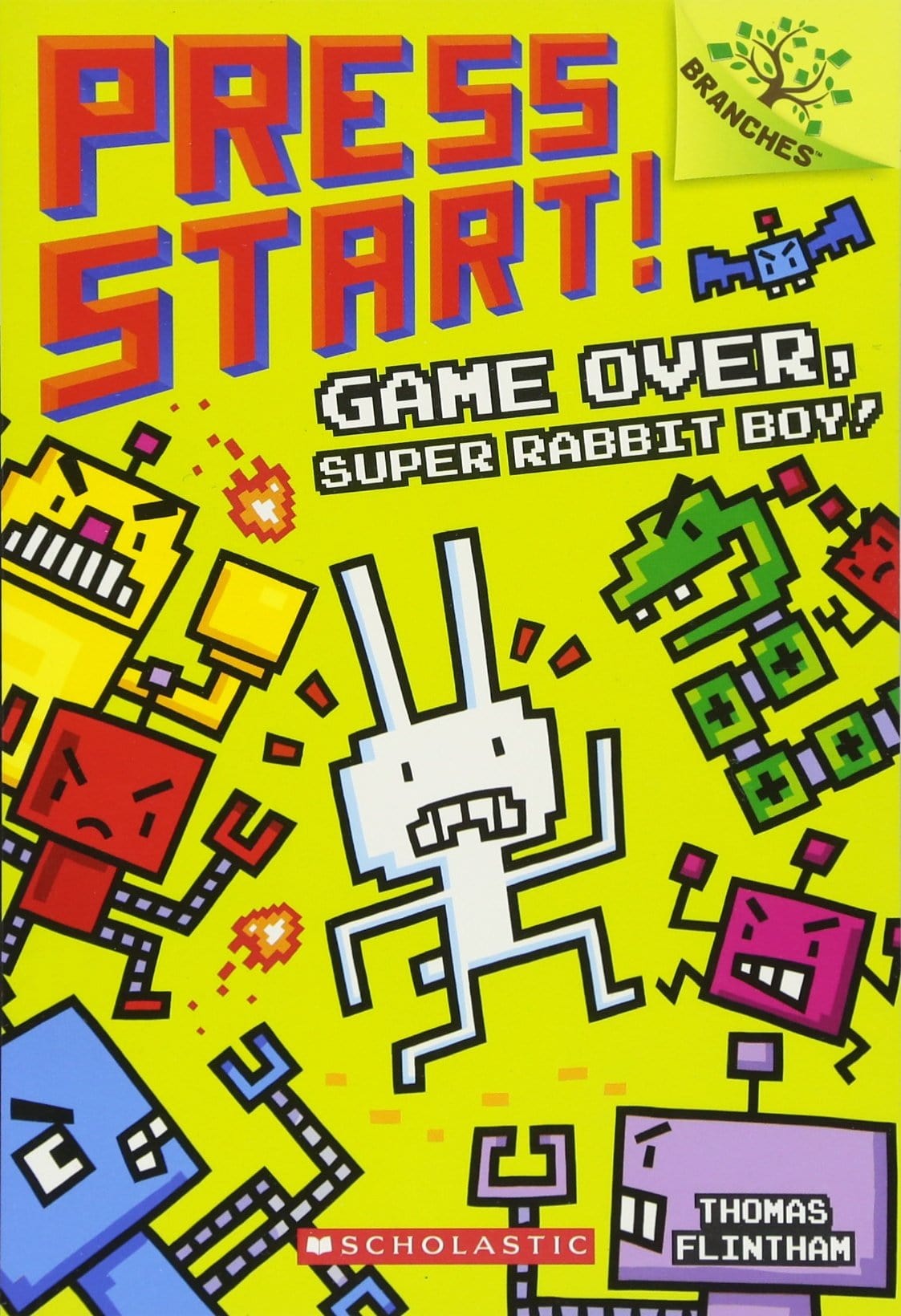 Branches Books > Kids Press Start Vol. 1: Game Over Super Rabbit Boy! 9781338034714