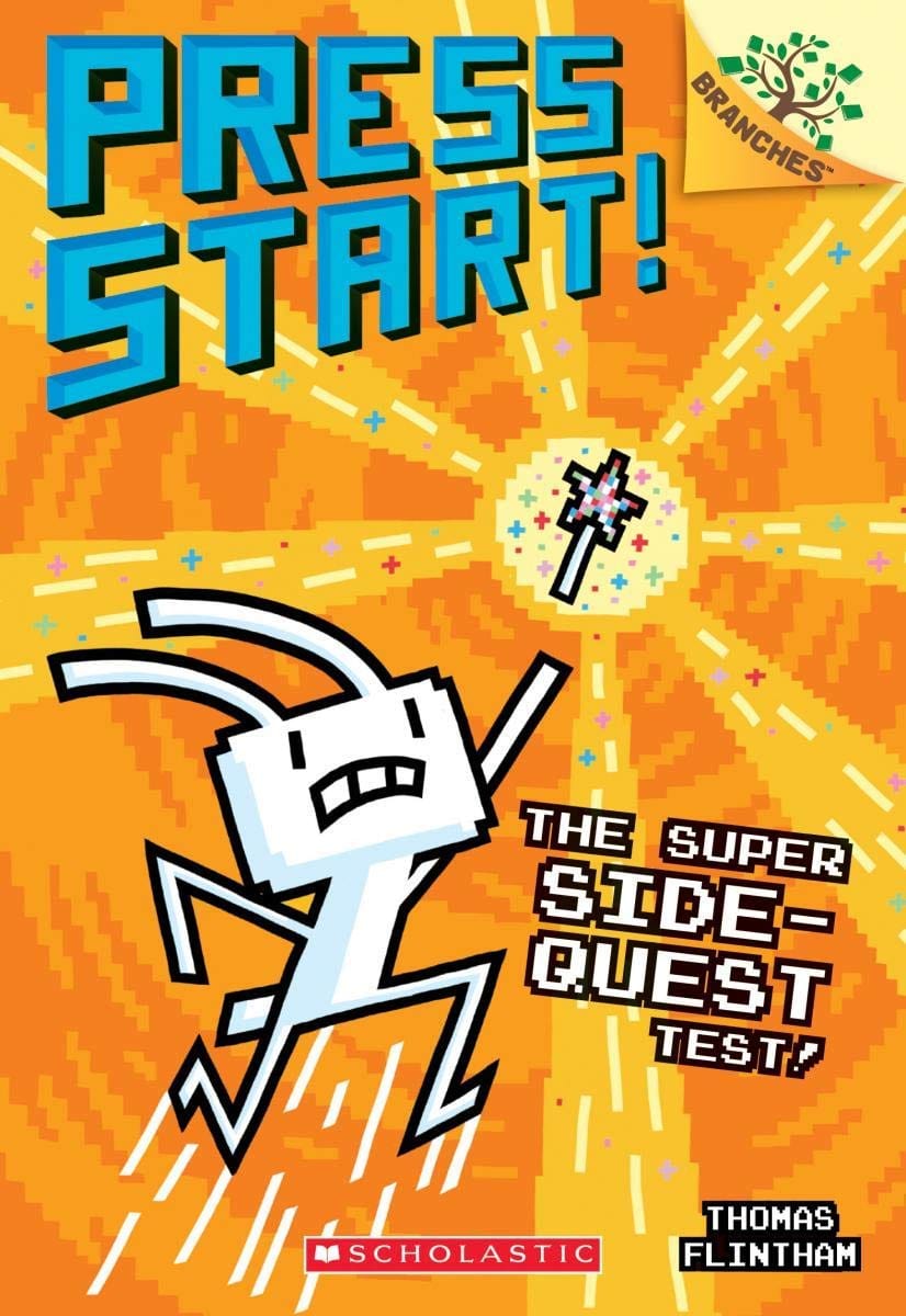 Branches Books > Kids Press Start Vol. 6: Super Side-Quest Test! 9781338239782