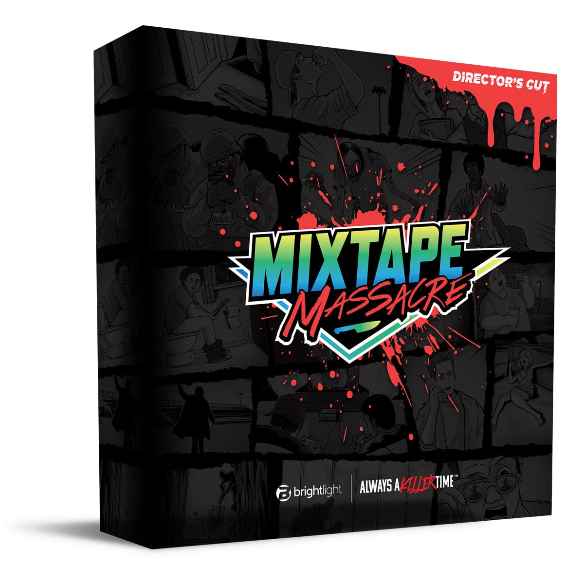 Bright Light Media Board Games > Large Box Games Mixtape Massacre: Director's Cut 752830333932