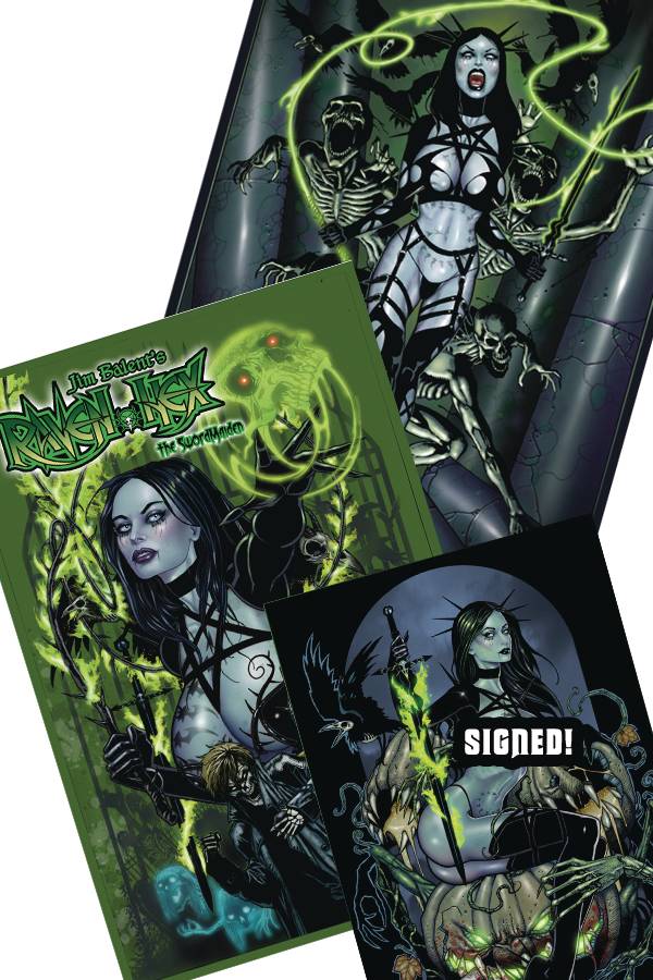 BROADSWORD COMICS Graphic Novel Alternate Paths Dlx ED GN #1 Ravens Hex Swordmaiden (MR) 80487923390912351 MAY221307