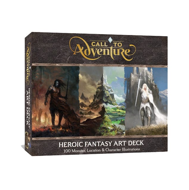 Brotherwise Games Tabletop Games > Role-Playing Games Call to Adventure: Heroic Fantasy Art Deck 856934004368 BGM 368