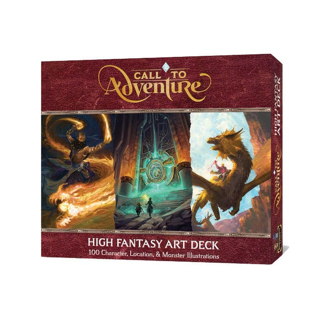 Brotherwise Games Tabletop Games > Role-Playing Games Call to Adventure: High Fantasy Art Deck 856934004351 BGM 351