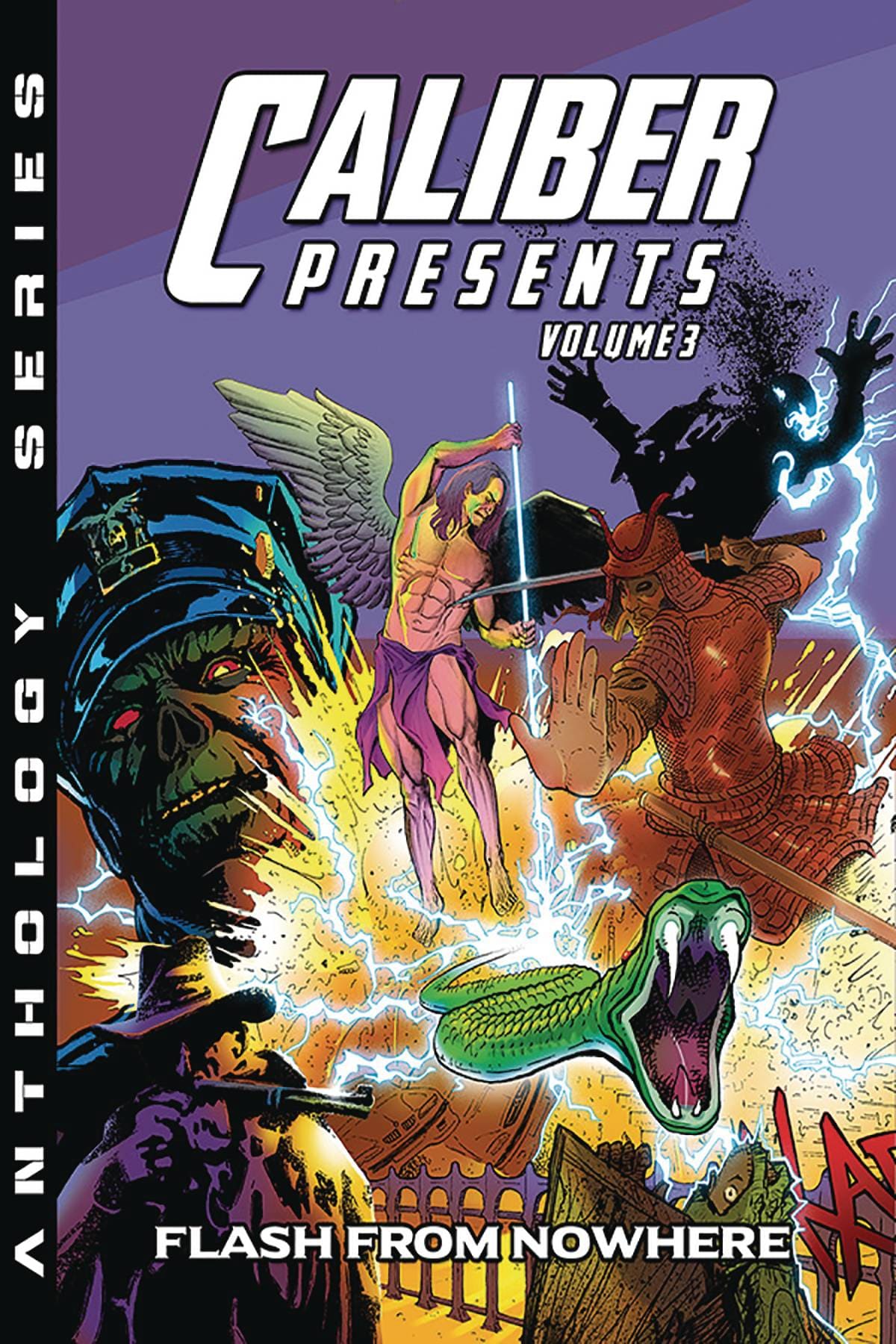 CALIBER ENTERTAINMENT Graphic Novel Caliber Presents GN Vol 03 Flash From Nowhere 9781635299434 MAY181558