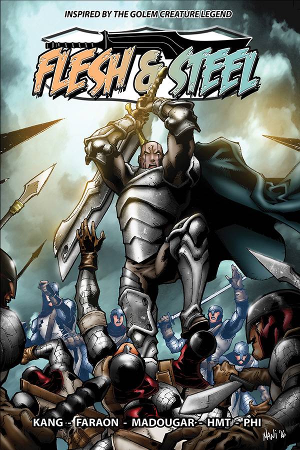 CALIBER ENTERTAINMENT Graphic Novel Flesh & Steel GN 9781942351795 FEB171447