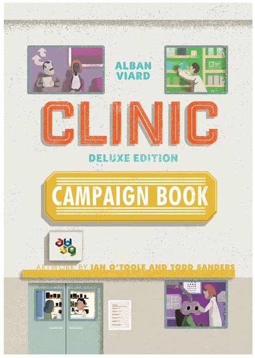 Capstone Games Board Games > Large Box Games > Expansions Clinic: Campaign Book Expansion 653341428868 CSG CLINIC-CB