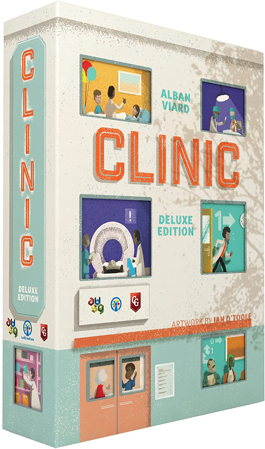 Capstone Games Board Games > Large Box Games Clinic: Deluxe Edition 653341428462 CSG CLINIC-DLX