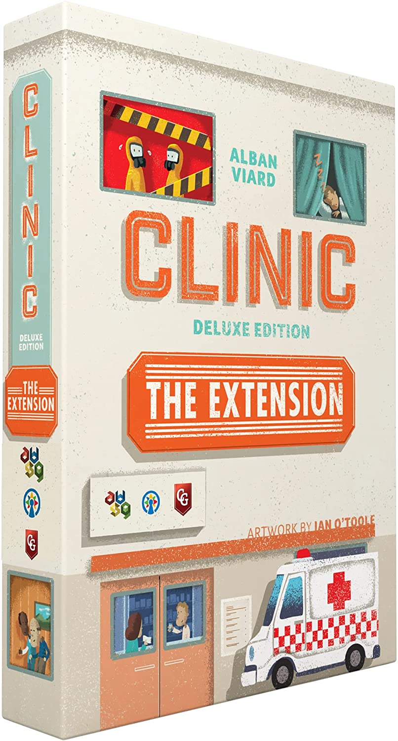 Capstone Games Board Games > Large Box Games > Expansions Clinic: Extension 1 Expansion 653341428561 CSG CLINIC-01