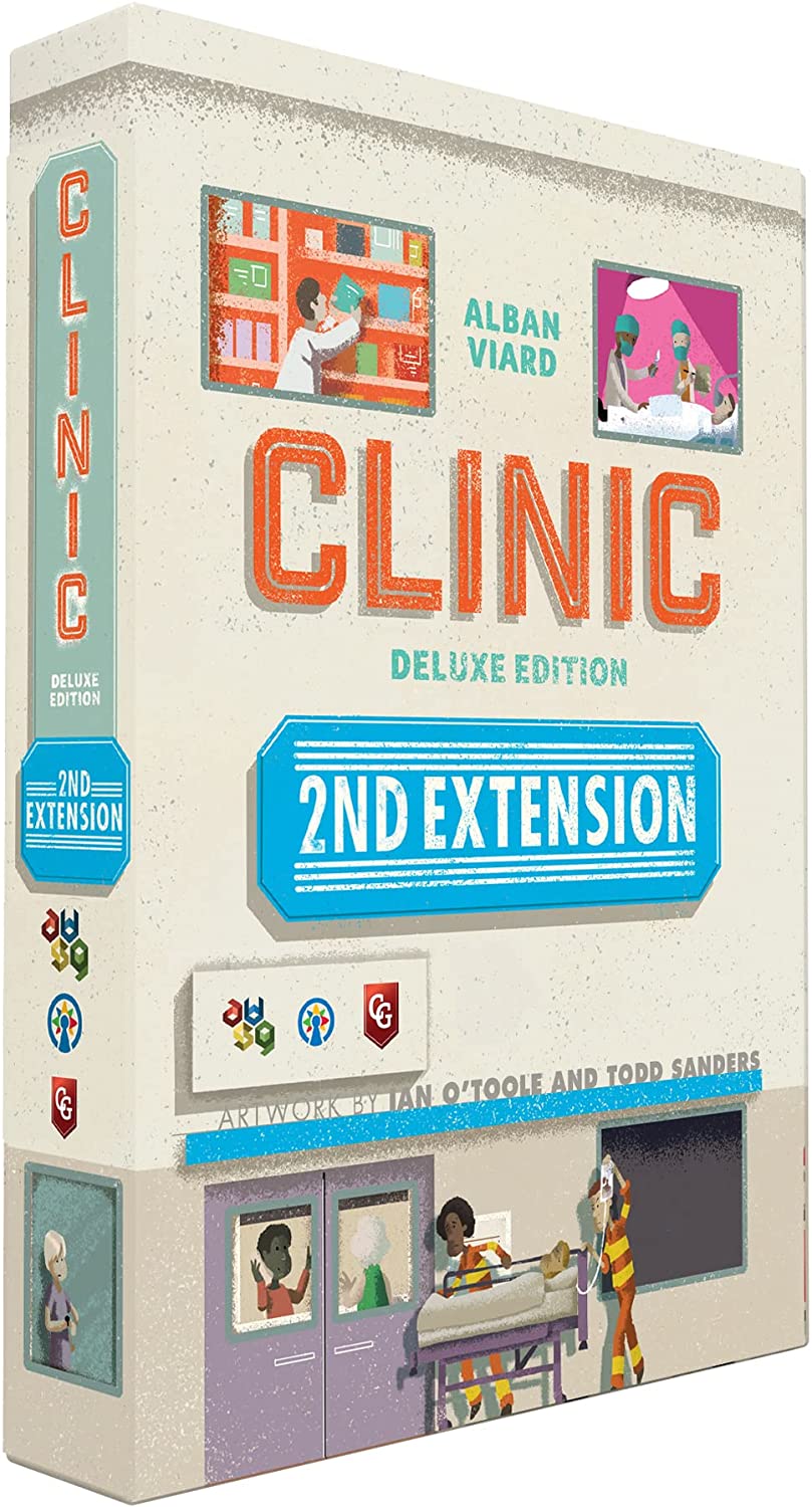 Capstone Games Board Games > Large Box Games > Expansions Clinic: Extension 2 Expansion 653341428660 CSG CLINIC-02