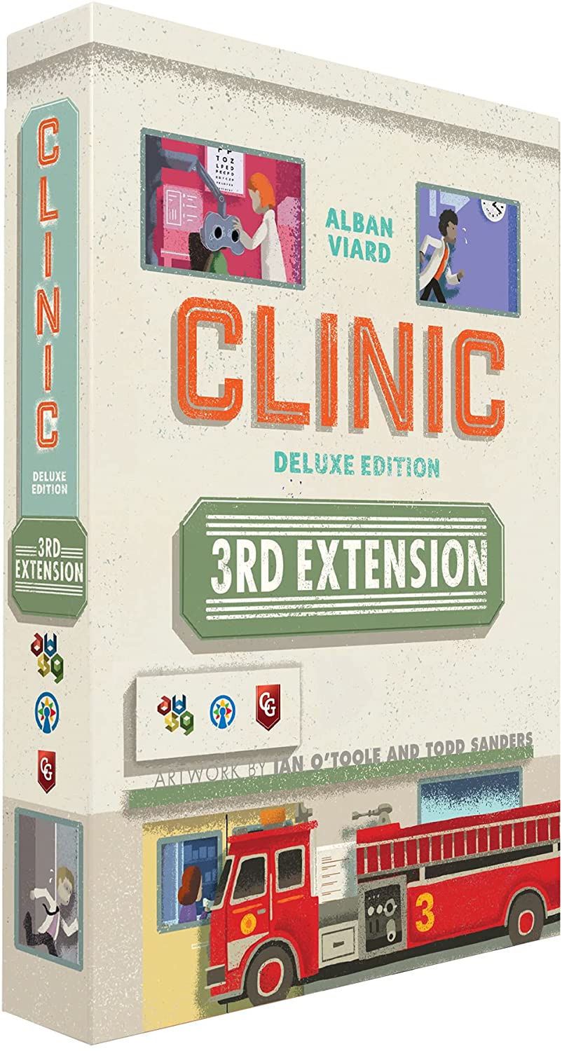 Capstone Games Board Games > Large Box Games > Expansions Clinic: Extension 3 Expansion 653341428769 CSG CLINIC-03