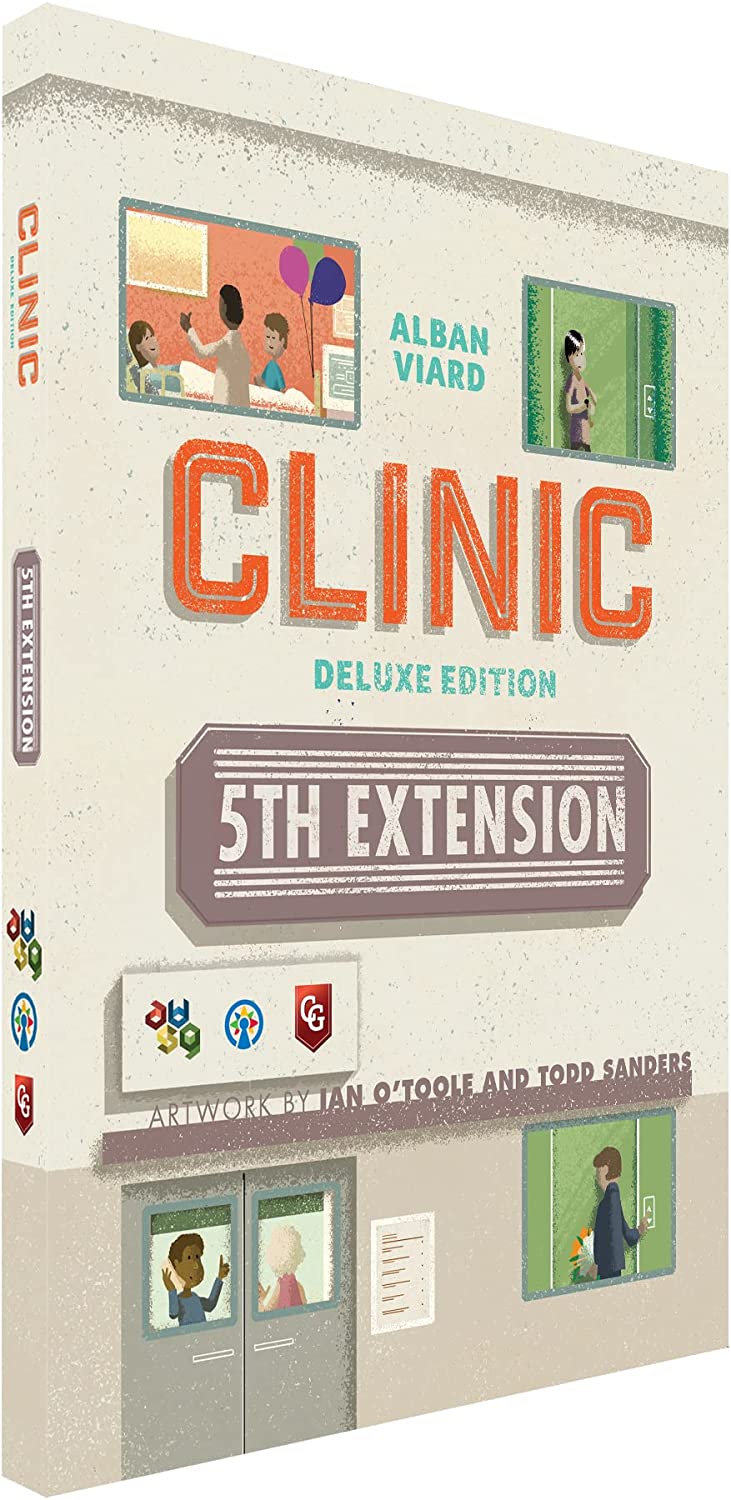 Capstone Games Board Games > Large Box Games > Expansions Clinic: Extension 5 Expansion 653341428967 CSG CLINIC-05