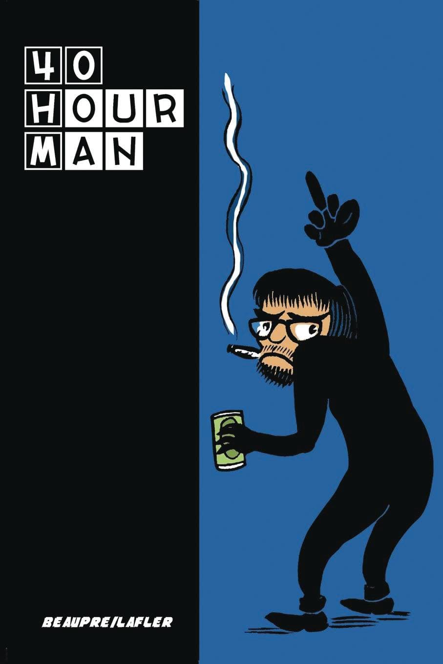 CAT-HEAD COMICS Graphic Novel Forty Hour Man GN 9781734108781 FEB221344