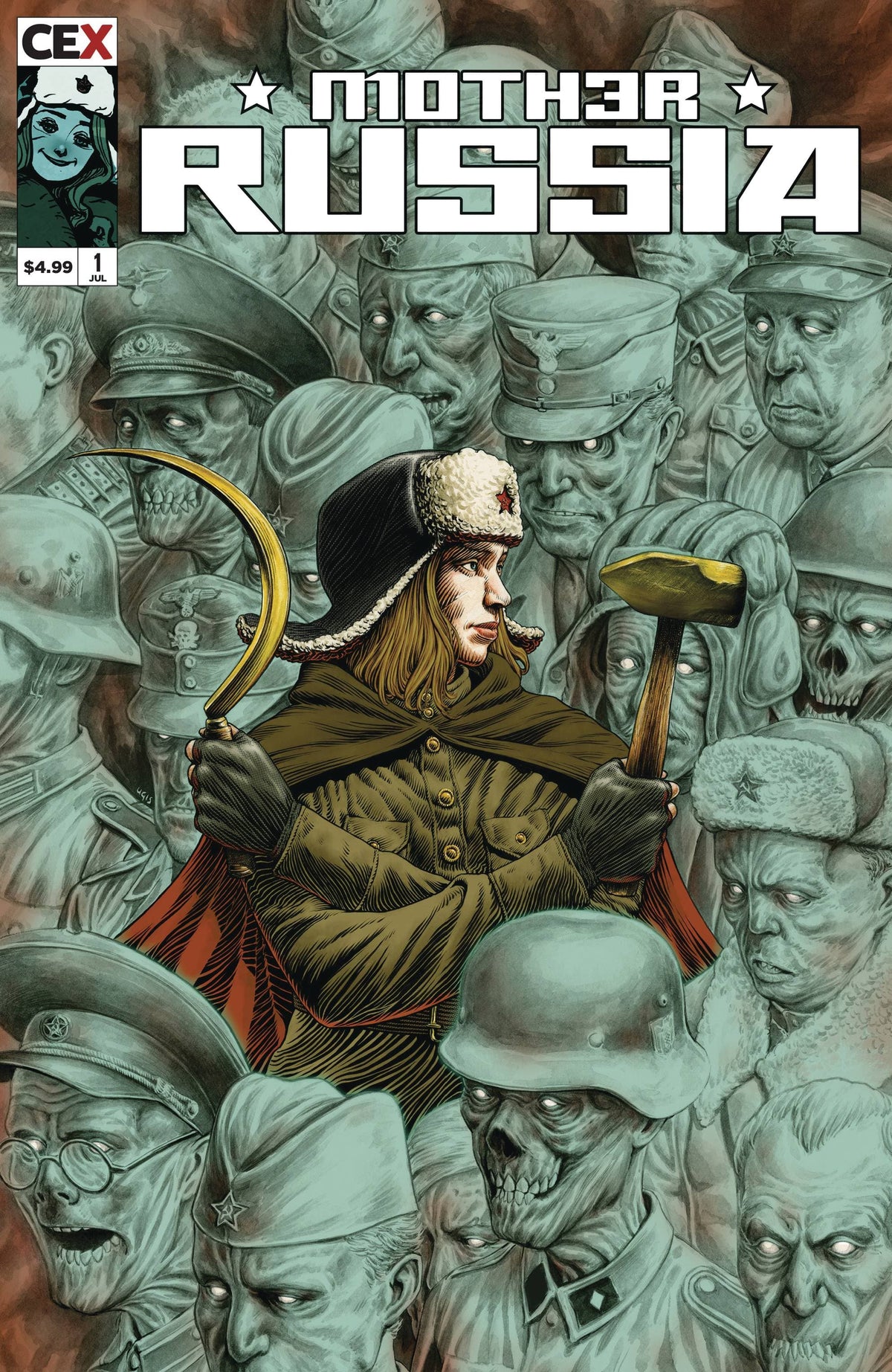 CEX PUBLISHING Comic Books MOTHER RUSSIA #1 (OF 3) CVR B BERZINS 79394597460300121 APR231306