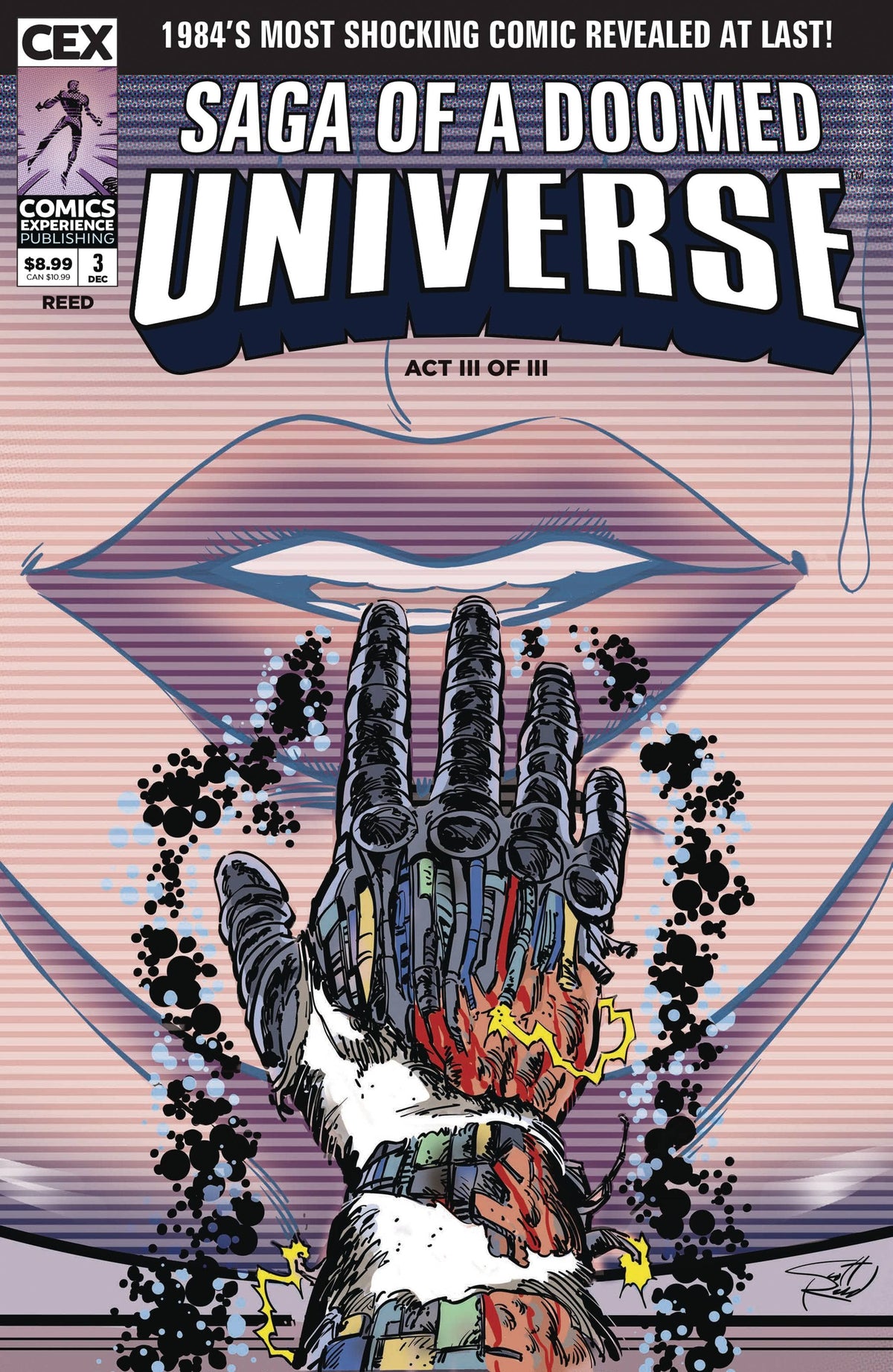 Comics Experience Publishing Comic Books SAGA OF A DOOMED UNIVERSE #3 (OF 3) CVR A REED 79394597449800311 SEP221493