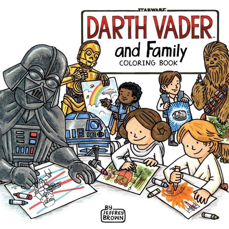 Chronicle Books Books > Coloring Books Star Wars: Darth Vader and Family Coloring Book - Paperback 9781452159232 MC-21947