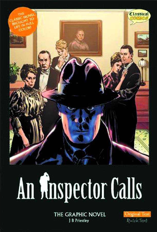 CLASSICAL COMICS Graphic Novel An Inspector Calls Original Text ED GN 9781907127236 AUG120966