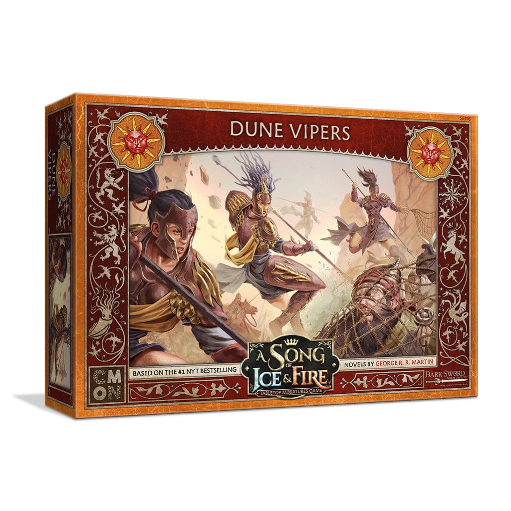 CMON Tabletop Games > Miniature Games A Song of Ice & Fire: Dune Vipers 889696014016 SIF705