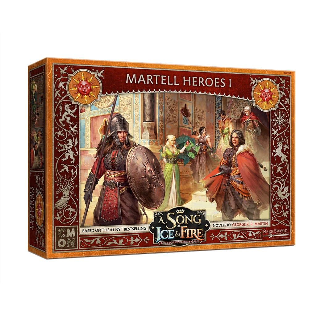 CMON Tabletop Games > Miniature Games Song of Ice & Fire: Martell - Heroes I 889696009555 SIF709