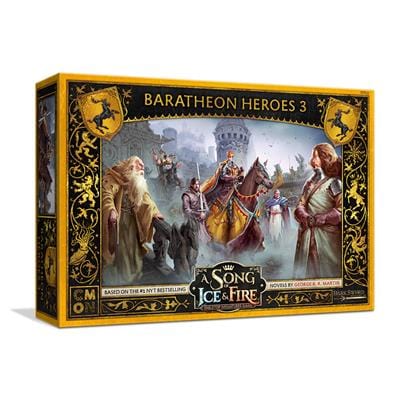CMON Tabletop Games > Miniature Games A Song of Ice & Fire: Baratheon Heroes 3 889696013484 01348