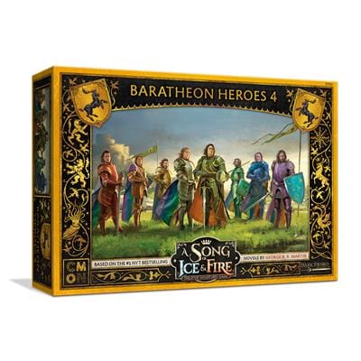 CMON Tabletop Games > Miniature Games A Song of Ice & Fire: Baratheon Heroes 4 889696013491 01349
