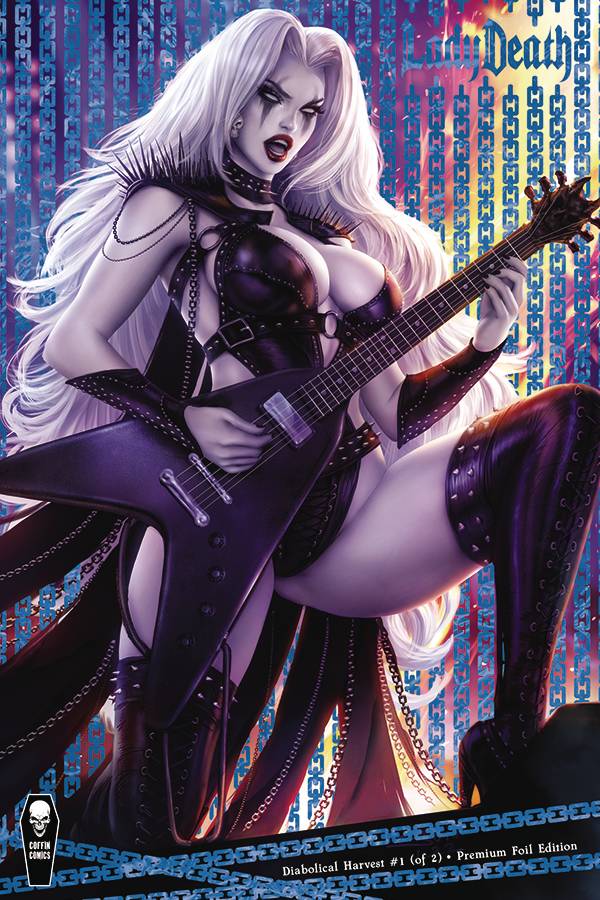 Coffin Comics Comic Books LADY DEATH DIABOLICAL HARVEST #1 (OF 2) CVR C KHAMUNAKI PREM 74911066478700131 MAR231380