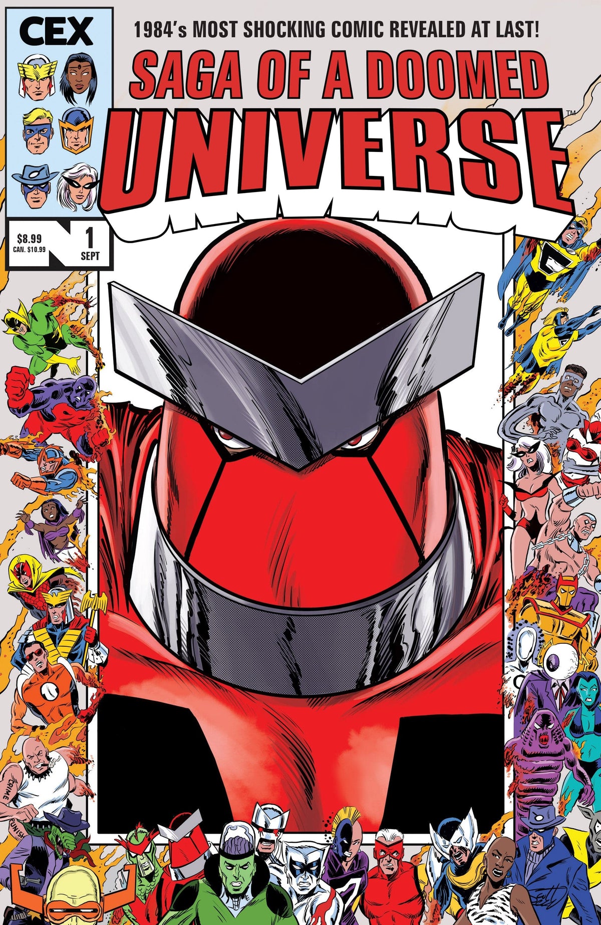 Comics Experience Publishing Comic Books SAGA OF A DOOMED UNIVERSE #1 (OF 3) CVR D SCOTT REED VAR 79394597449800141 0722CX249