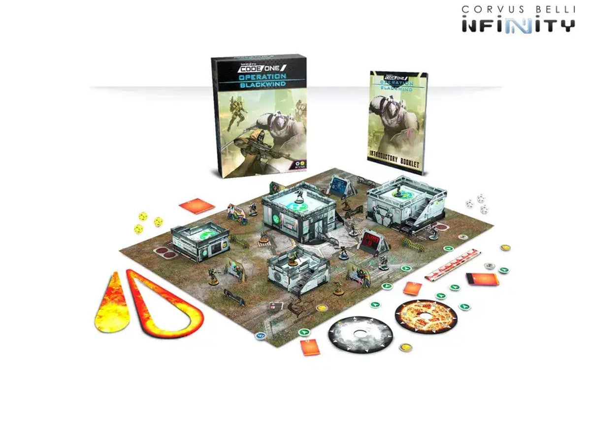 Corvus Belli Tabletop Games > Miniature Games Infinity Code One: Operation Blackwind - Two-Player Introductory Battle Pack 8437016958704 CVB 280041-0952