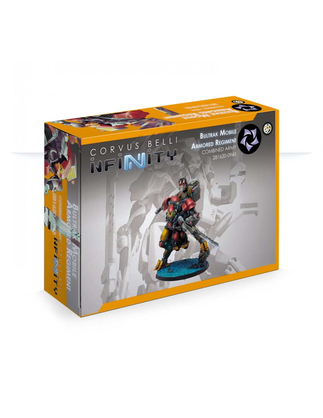 Corvus Belli Tabletop Games > Miniature Games Infinity: Combined Army - Bultrak Mobile Armored Regiment 8437016958599 CVB 281620-0945