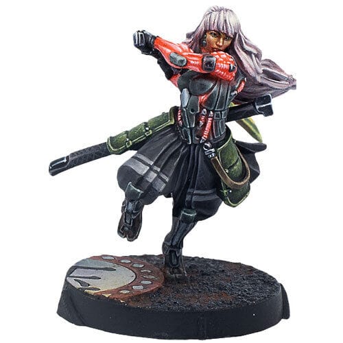Corvus Belli Tabletop Games > Miniature Games Infinity: NA2 - Oniwaban Shinobu Kitsune 8437016958605 CVB 280764-0947