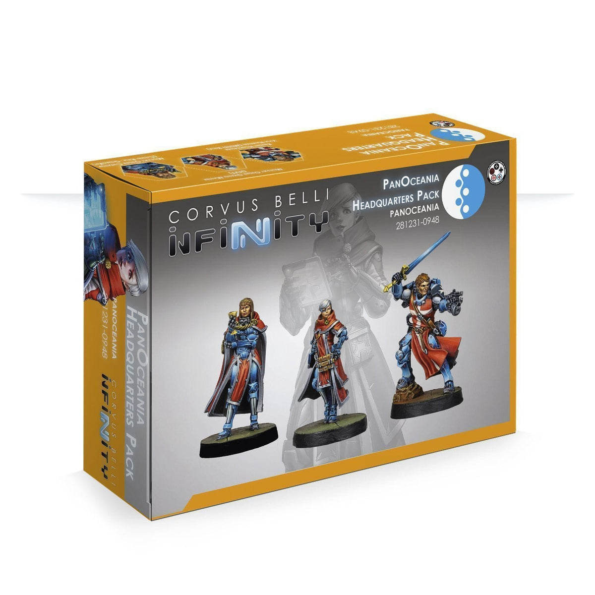 Corvus Belli Tabletop Games > Miniature Games Infinity: PanOceania Headquarters Pack 8437016958636 CVB 281231-0948