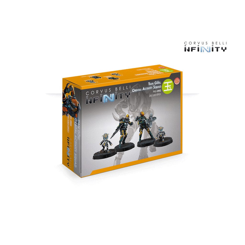 Corvus Belli Tabletop Games > Miniature Games Infinity: Yu Jing - Tian Gou, Orbital Activity Squad 8437016958643 CVB 281330-0951