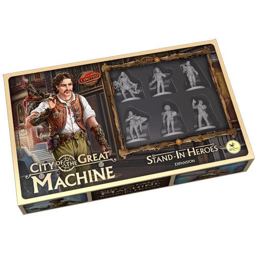 Crowd Games Board Games > Large Box Games > Expansions City of the Great Machine: Stand-In Heroes Expansion 672975939014 CGA 07003