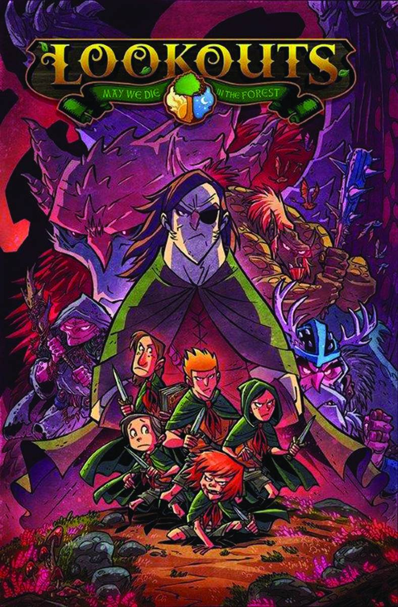 CRYPTOZOIC ENTERTAINMENT Graphic Novel Lookouts Riddle HC Vol 01 9781617682674 JUL151209
