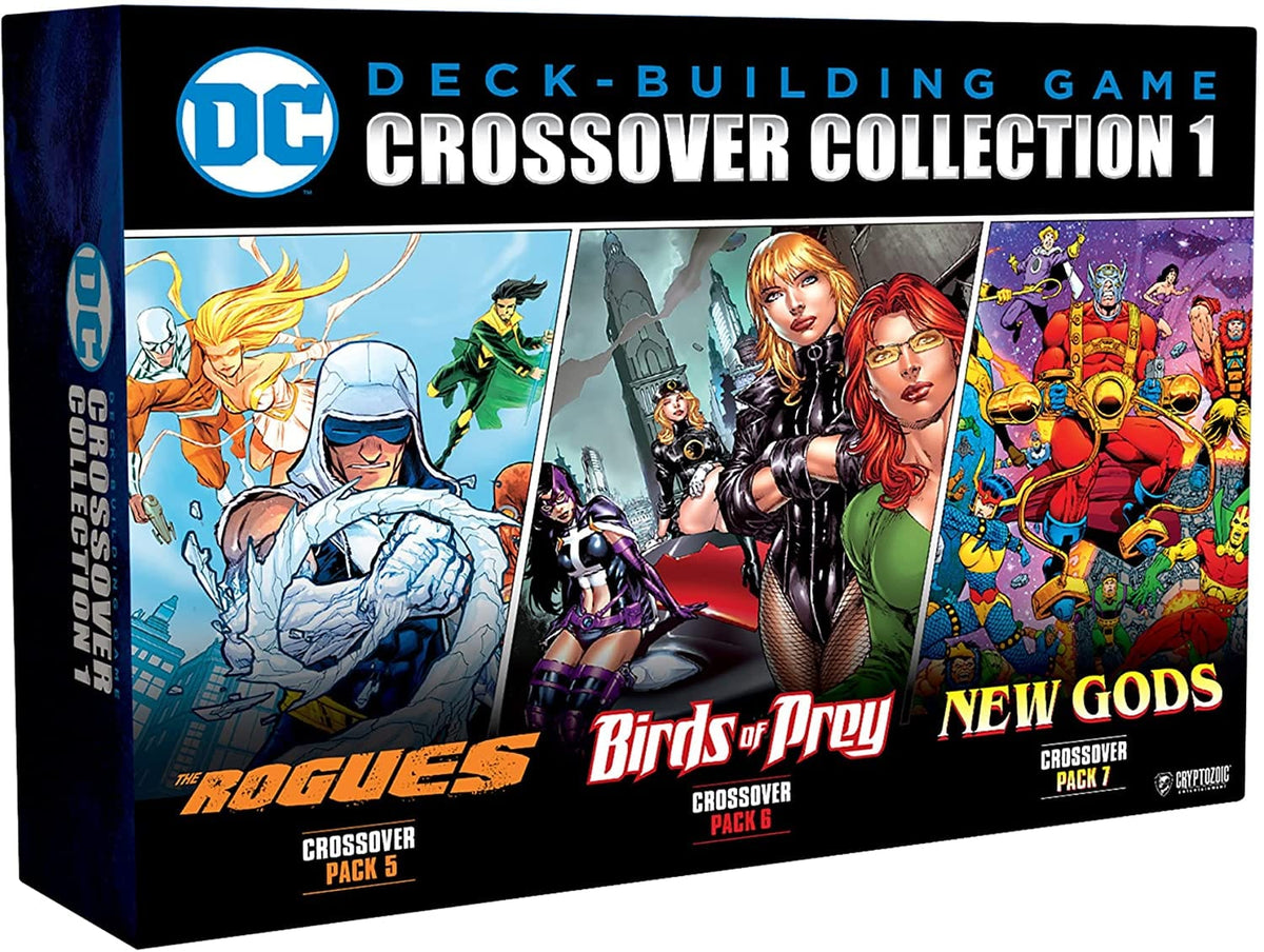Cryptozoic Entertainment Board Games > Large Box Games DC Comics DBG: Crossover Collection 1 814552029385 CZE 29385