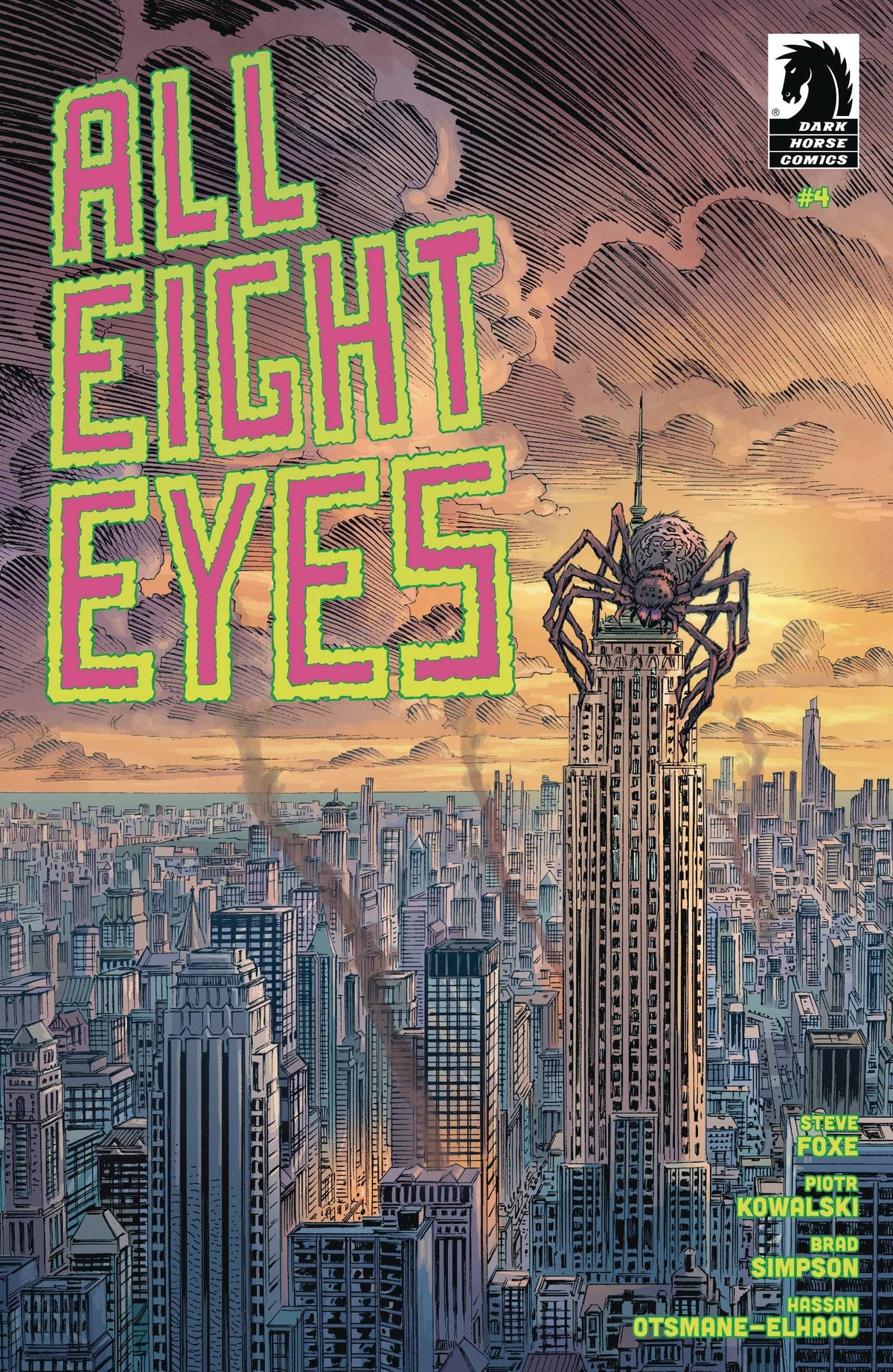 Dark Horse Comic Books ALL EIGHT EYES #4 (OF 4) CVR A KOWALSKI 76156801077000411 MAY231253